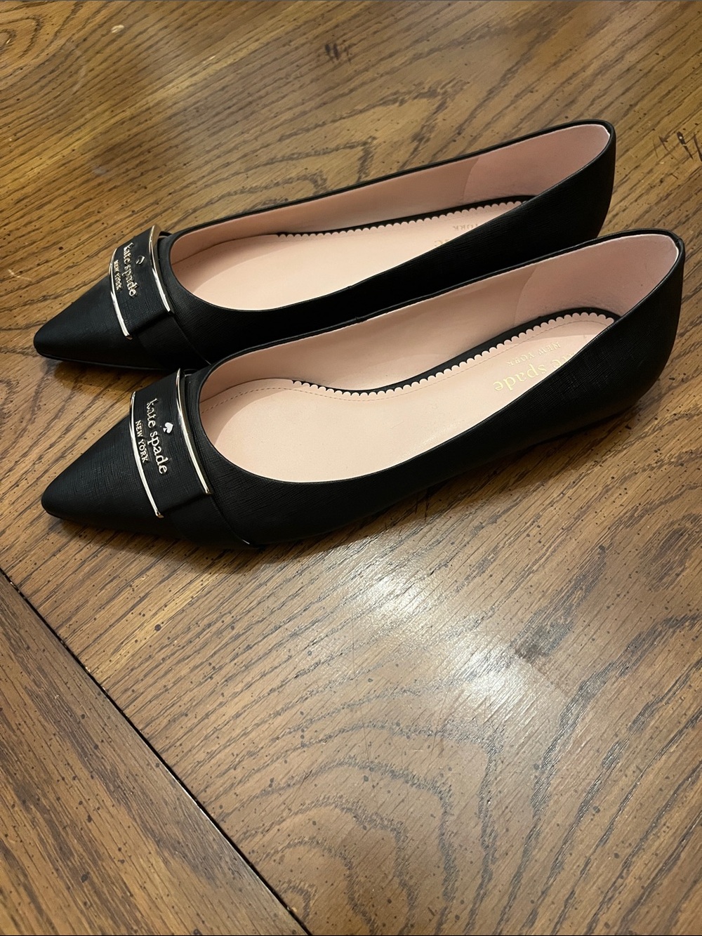 kate spade Black Deneuve Flats, size 9 - Picture 4 of 12
